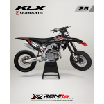 Decal 400 Micron Kawasaki KLX Gordon